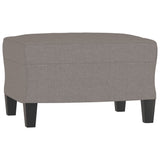 Ensemble de canapés 3 pcs avec coussins Taupe Tissu