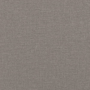 Ensemble de canapés 3 pcs avec coussins Taupe Tissu
