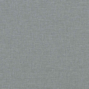 Ensemble de canapés 2 pcs coussins gris clair tissu