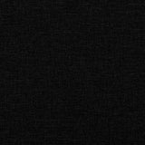 Ensemble de canapés 3 pcs avec coussins noir tissu