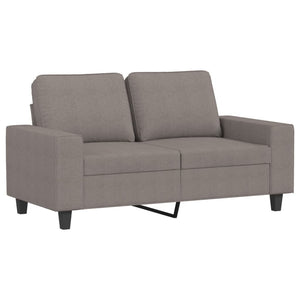 Ensemble de canapés 4 pcs taupe tissu