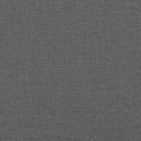 Ensemble de canapés 2 pcs gris foncé tissu