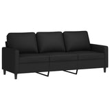 Ensemble de canapés 4 pcs noir velours