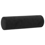 Ensemble de canapés 4 pcs avec coussins noir velours