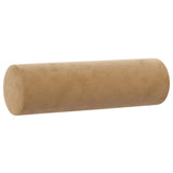 Ensemble de canapés 4 pcs avec coussins marron velours