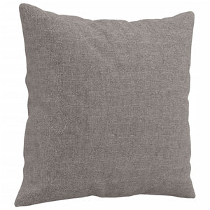Ensemble de canapés 4 pcs avec coussins taupe tissu