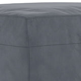 Ensemble de canapés 4 pcs avec coussins Gris foncé Velours
