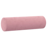 Ensemble de canapés 3 pcs avec coussins rose velours