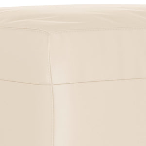 Ensemble de canapés 4 pcs avec coussins beige tissu microfibre