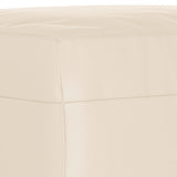 Ensemble de canapés 4 pcs avec coussins beige tissu microfibre