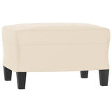 Ensemble de canapés 4 pcs avec coussins Beige Tissu microfibre