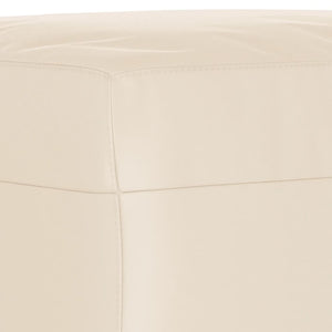Ensemble de canapés 3 pcs avec coussins beige tissu microfibre