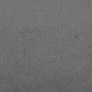Ensemble de canapés 2 pcs coussins gris foncé tissu microfibre