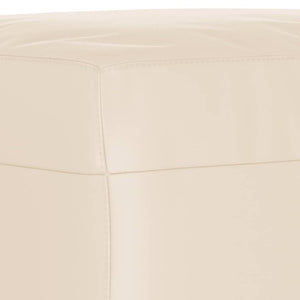 Ensemble de canapés 3 pcs avec coussins beige tissu microfibre