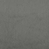 Canapé à 2 places Gris foncé 140 cm Tissu microfibre