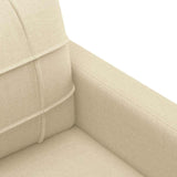 Fauteuil Crème 60 cm Tissu