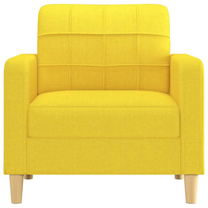 Fauteuil Jaune clair 60 cm Tissu