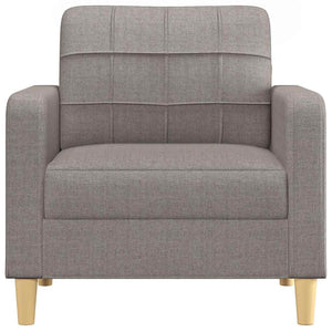 Fauteuil Taupe 60 cm Tissu