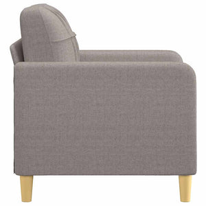 Fauteuil Taupe 60 cm Tissu