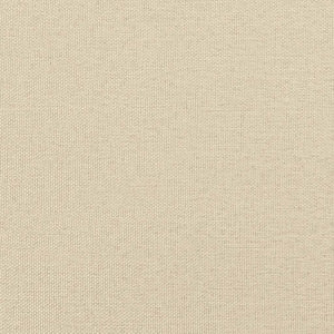 Canapé à 2 places Crème 120 cm Tissu