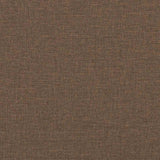 Canapé à 2 places Marron 140 cm Tissu