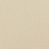 Canapé à 3 places Crème 180 cm Tissu