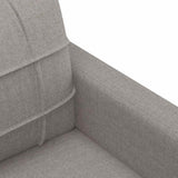 Canapé à 3 places Taupe 180 cm Tissu