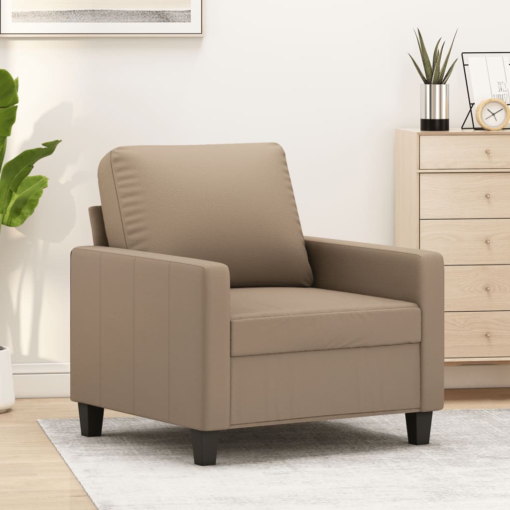 Fauteuil Cappuccino 60 cm Similicuir