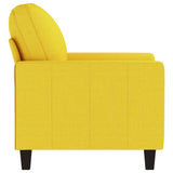Fauteuil Jaune clair 60 cm Tissu