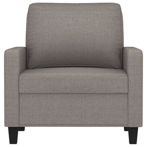 Fauteuil Taupe 60 cm Tissu