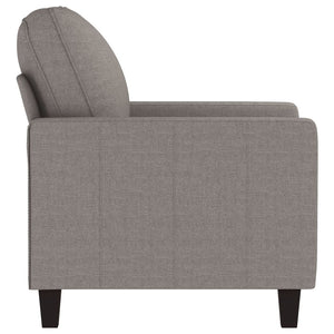 Fauteuil Taupe 60 cm Tissu