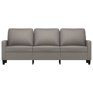 Canapé à 3 places Taupe 180 cm Tissu