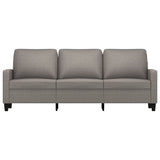 Canapé à 3 places Taupe 180 cm Tissu