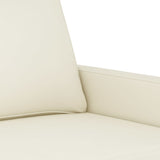 Fauteuil Crème 60 cm Velours