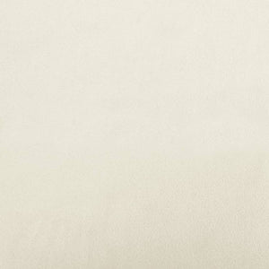 Canapé à 2 places Crème 120 cm Velours