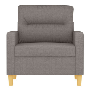 Fauteuil Taupe 60 cm Tissu