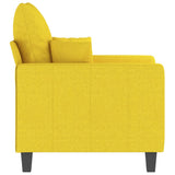Fauteuil Jaune clair 60 cm Tissu