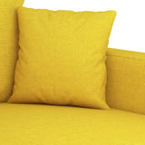 Fauteuil Jaune clair 60 cm Tissu