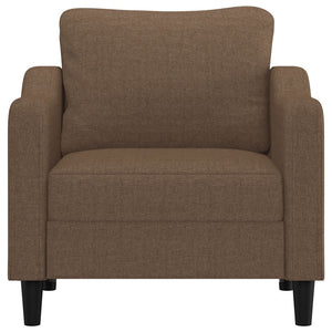 Fauteuil Marron 60 cm Tissu