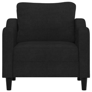 Fauteuil Noir 60 cm Tissu