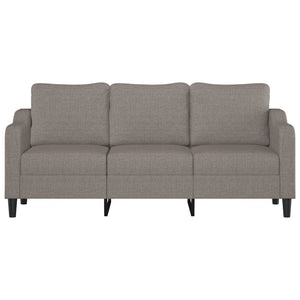 Canapé à 3 places Taupe 180 cm Tissu