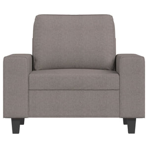 Fauteuil Taupe 60 cm Tissu