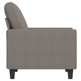 Fauteuil Taupe 60 cm Tissu