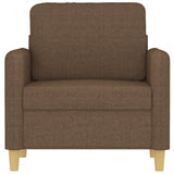 Fauteuil Marron 60 cm Tissu
