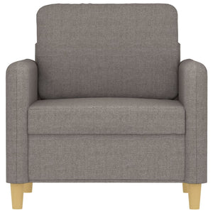 Fauteuil Taupe 60 cm Tissu