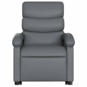 Fauteuil inclinable Gris Similicuir