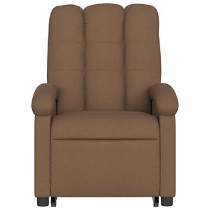 Fauteuil inclinable Marron Tissu