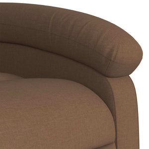 Fauteuil inclinable Marron Tissu