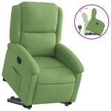 Fauteuil inclinable Vert clair Velours