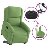 Fauteuil inclinable Vert clair Velours